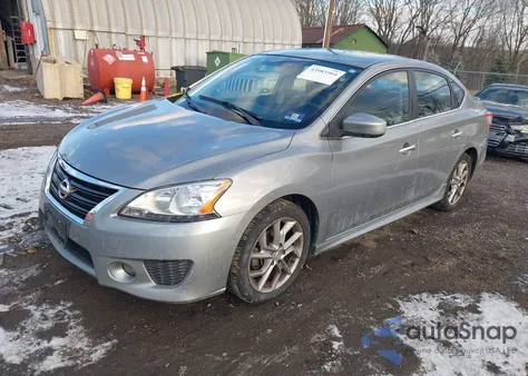 2013 Nissan Sentra Sr from USA, damaged, VIN 3N1AB7AP2DL766035